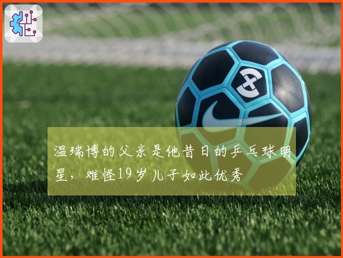 温瑞博的父亲是他昔日的乒乓球明星，难怪19岁儿子如此优秀